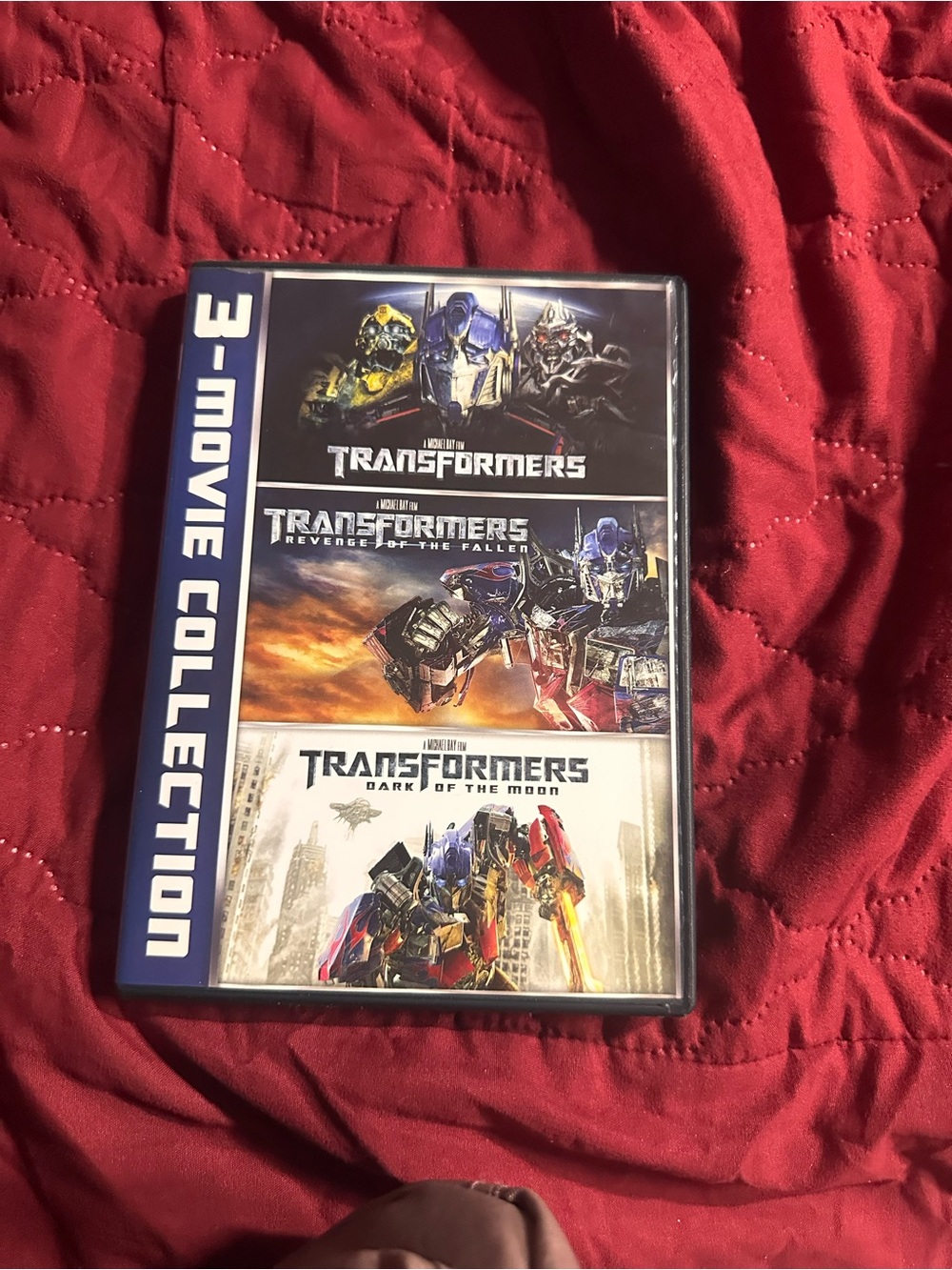 Hasbro Transformers 3-Movie Collection - Blue & Red Cover